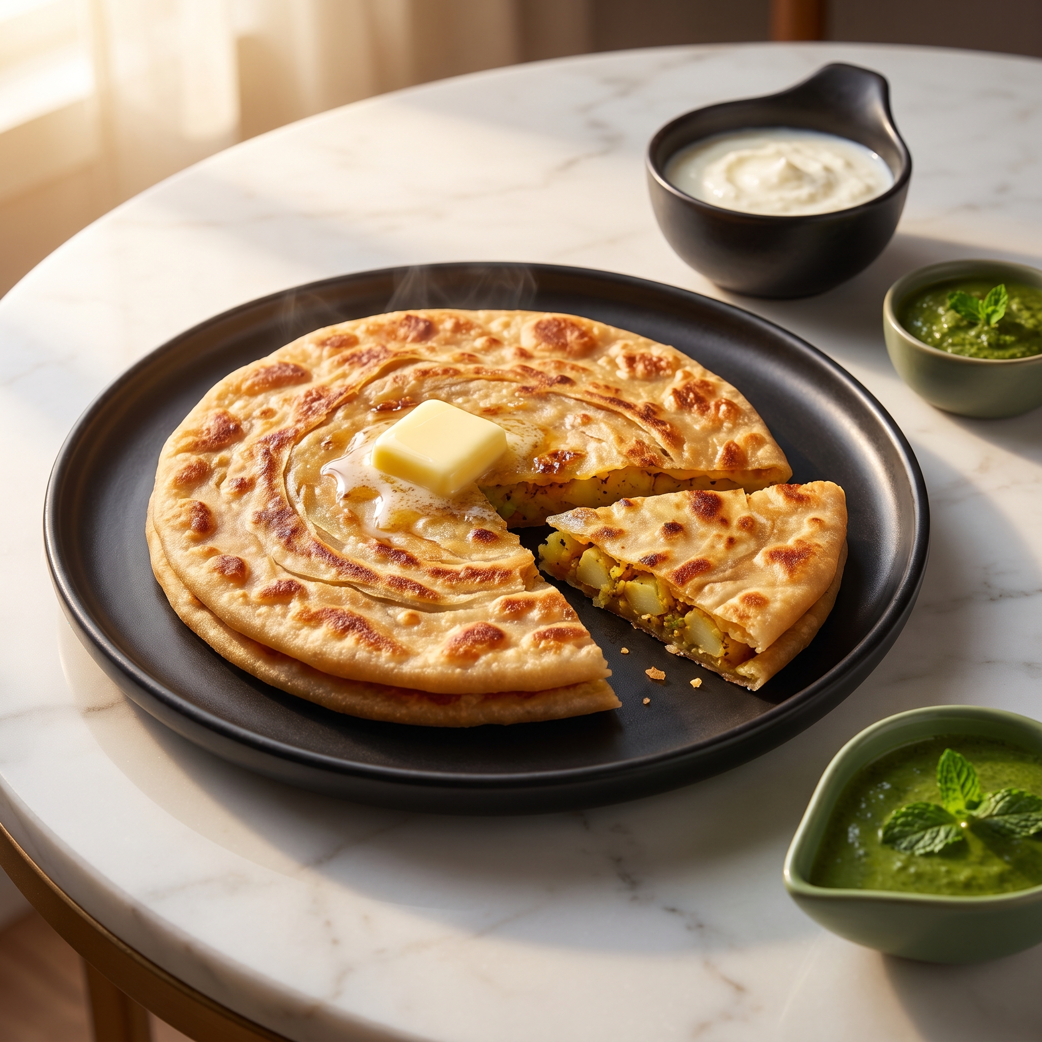 Aloo Paratha by Swaadh