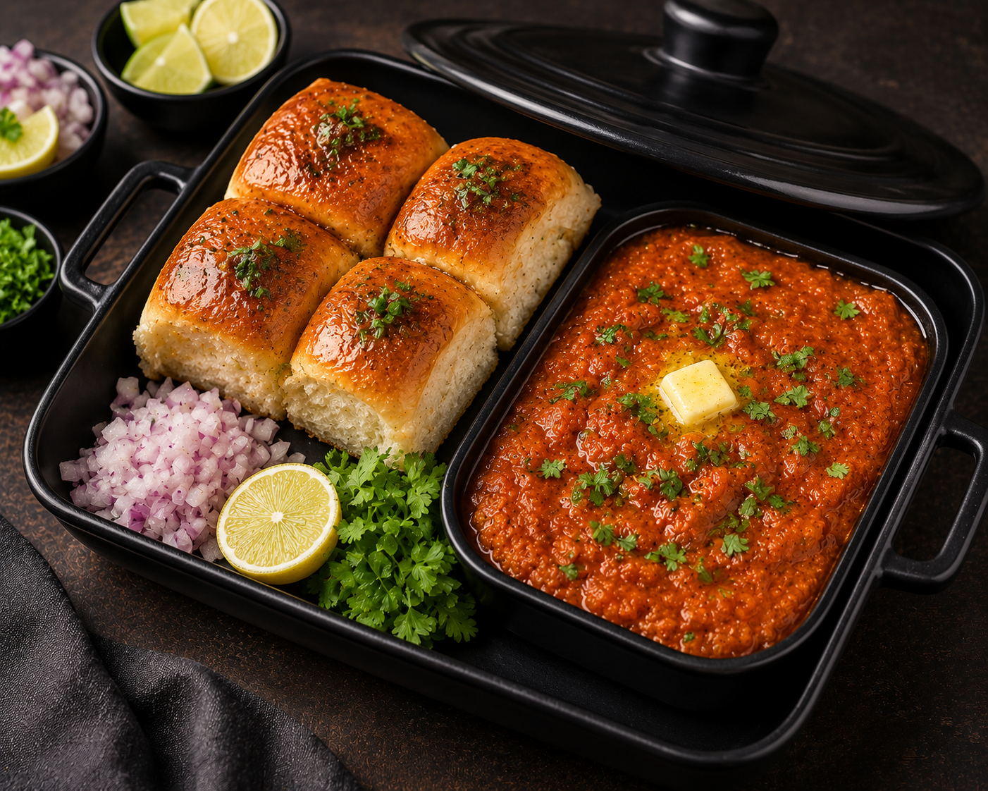 Amul Butter Pav Bhaji (FULL) by Swaadh