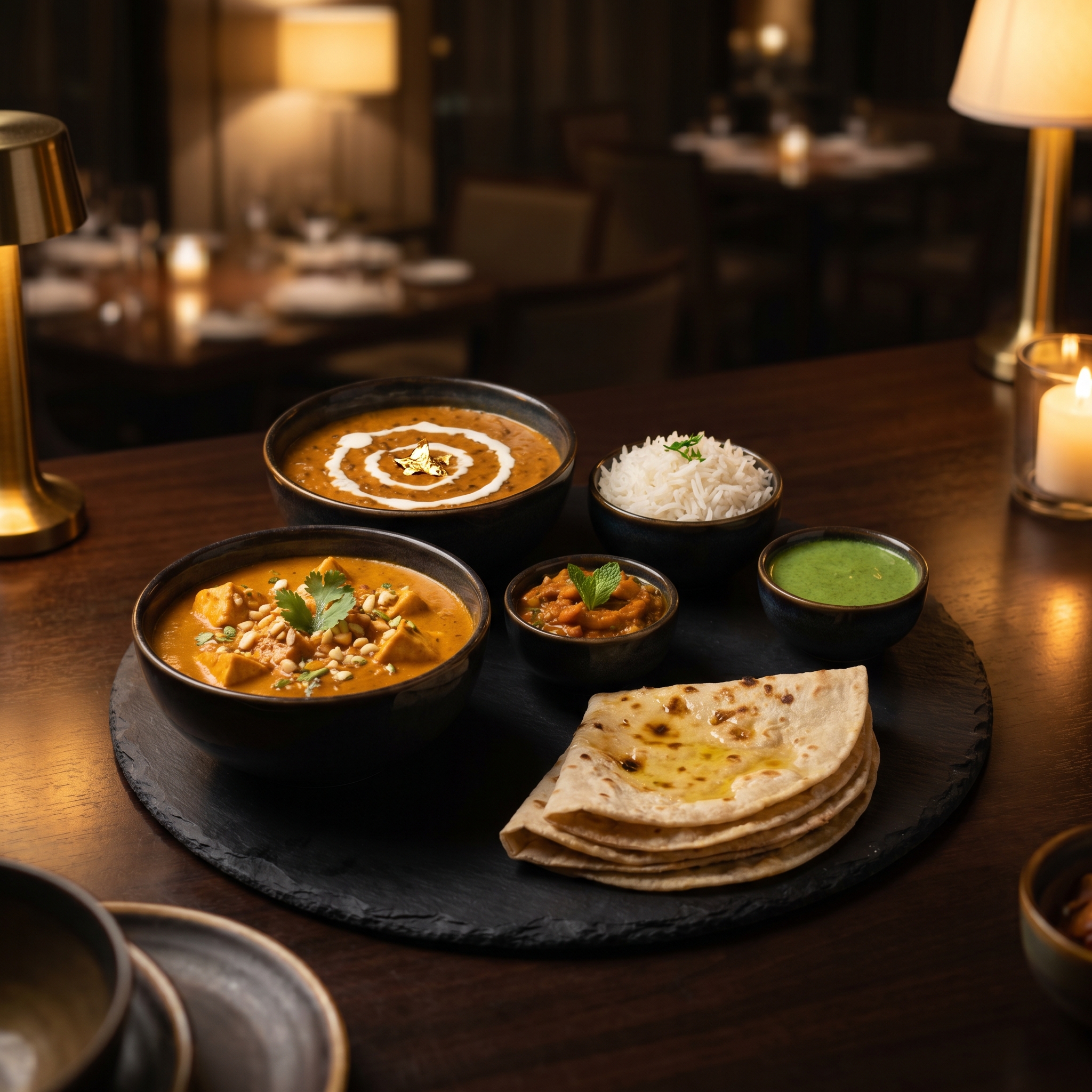 Delicious Dinner Thali by Swaadh