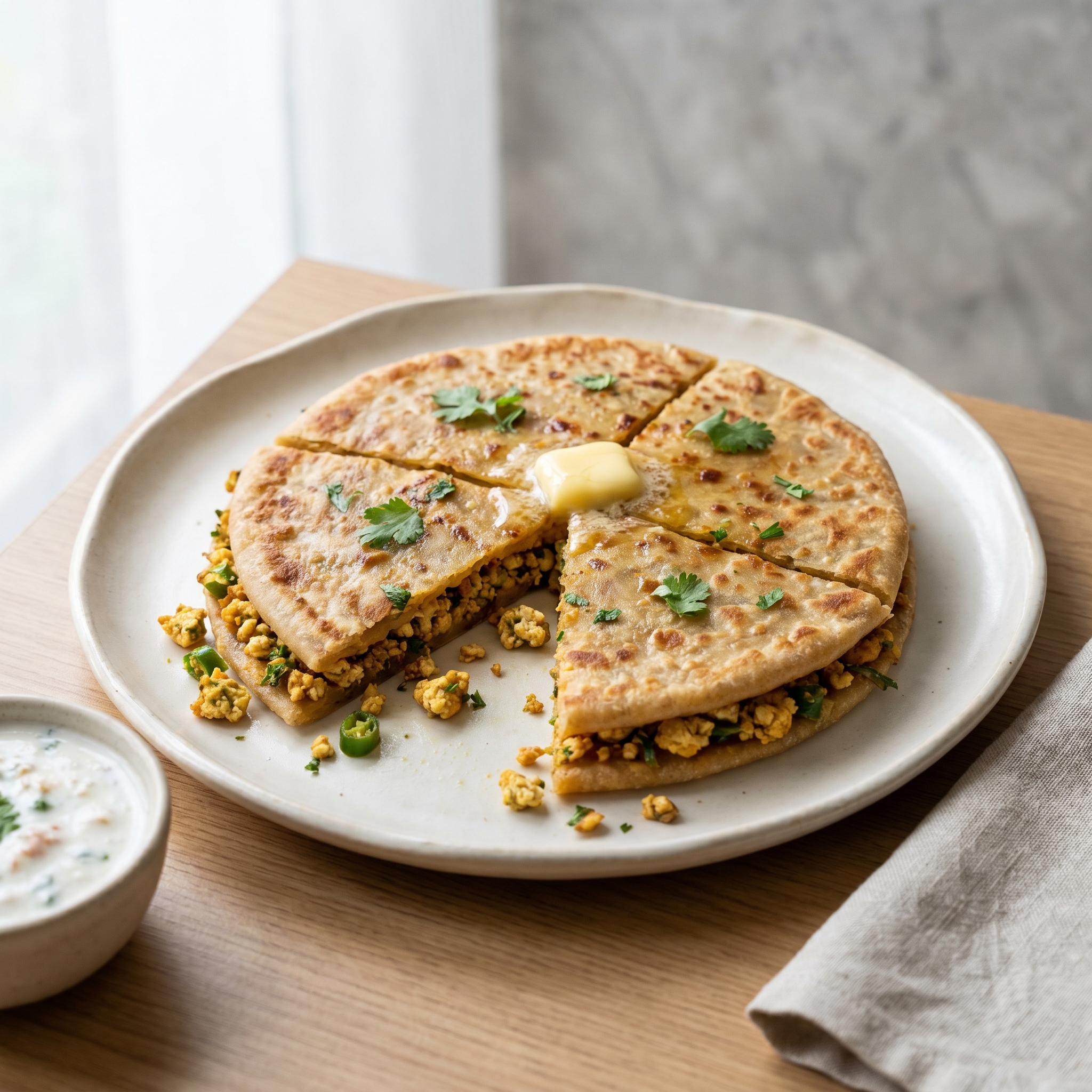 Paneer Paratha by Swaadh
