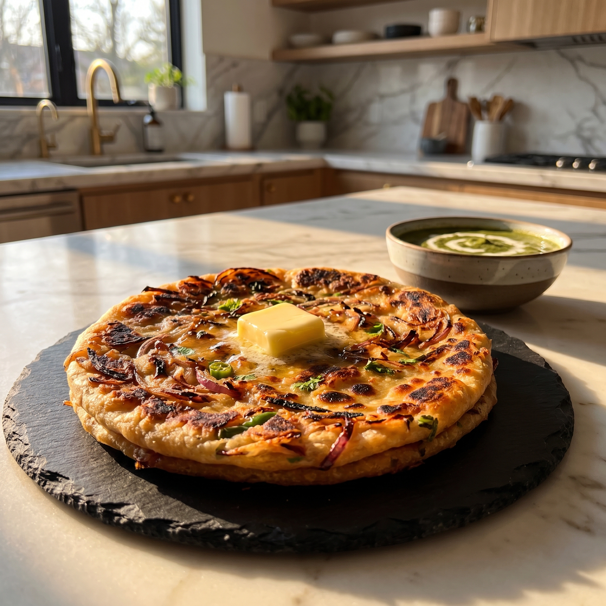 Pyaz Paratha by Swaadh